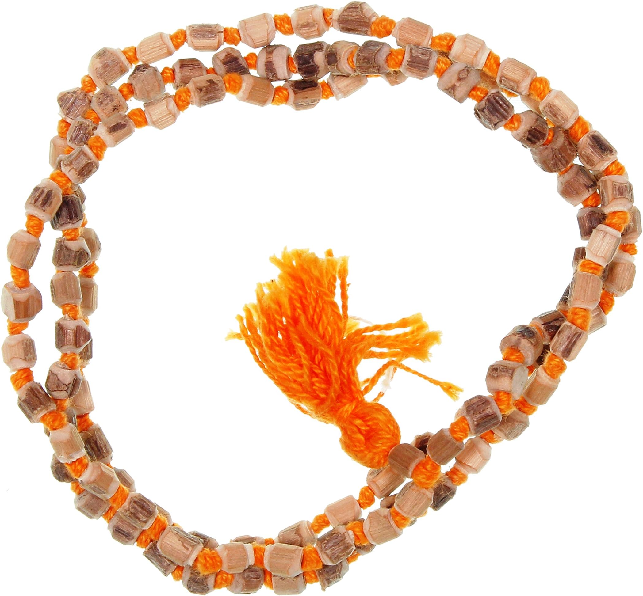 Krishna Gems Tulsi Mala |Tulshi Mala | Thulsi Mala | Holy Basil Rosary | Tulsi Jap Mala | Prayer Beads Japa Mala 108 Beads + 1