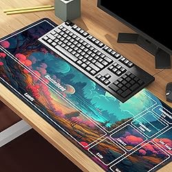 Playmat with Zones for MTG Magic The Gathering, 24