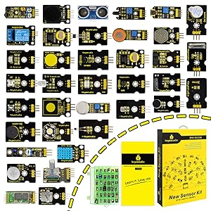 keyestudio 37 in 1 Sensor Kit for Arduino UNO R3 MEGA 2560 Nano Raspberry Pi Micro Bit