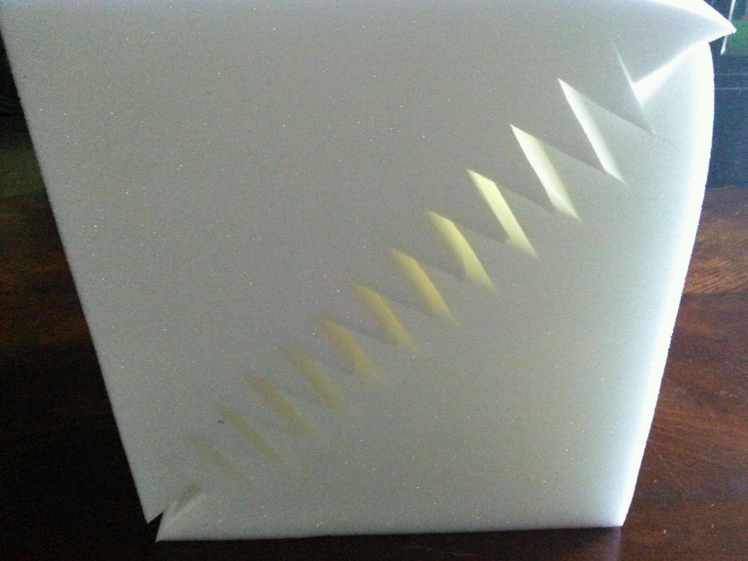 Acoustic Foam provides better soundproofing Prime Condition. use in recording studios, control rooms, Offices home studios,Professional Acoustic Foam ivory Bass Trap Corner- 4 Pack 12" X 12" X 12"