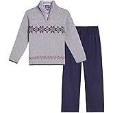 IZOD Boys' 3-piece Sweater, Dress Shirt, and Pants Set