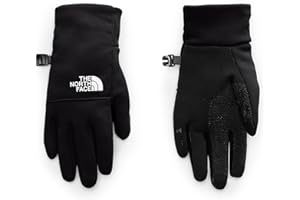 The North Face Youth Recycled Etip Glove, TNF Black, Medium