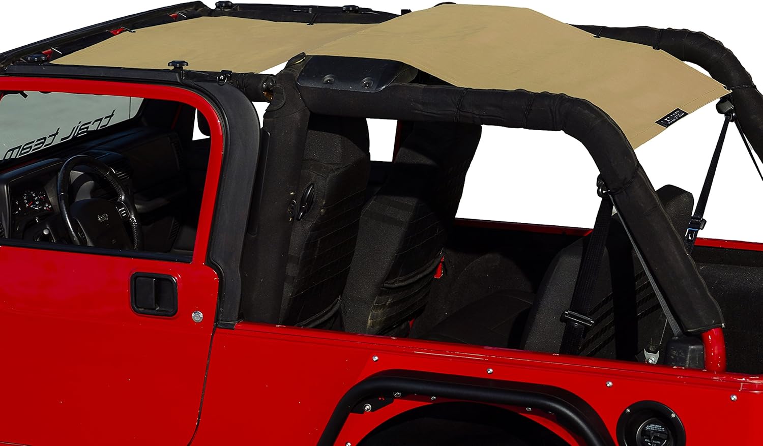 ALIEN SUNSHADE Jeep Wrangler Mesh Shade Top Cover with 10