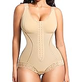 Nebility Fajas Colombianas Moldeadoras Bodysuit Shapewear for Women Tummy Control Body Shaper Faja Postpartum Butt Lifter