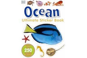 Ultimate Sticker Book: Ocean: More Than 250 Reusable Stickers