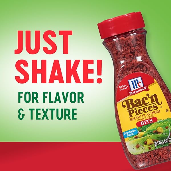 MCCORMICK BAC’N PIECES BACON FLAVORED BITS, 4.4 OZ