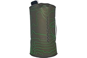 Mazama AMORA - Collapsible Outdoor Water Storage Bottles for Camping, Hiking and Exploring - BPA & PVC-Free Hydration Bag/Canteen (5L)