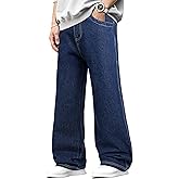 GINGTTO Mens Baggy Jeans Y2k Loose Fit Denim Pants for Men Wide Leg Streetwear