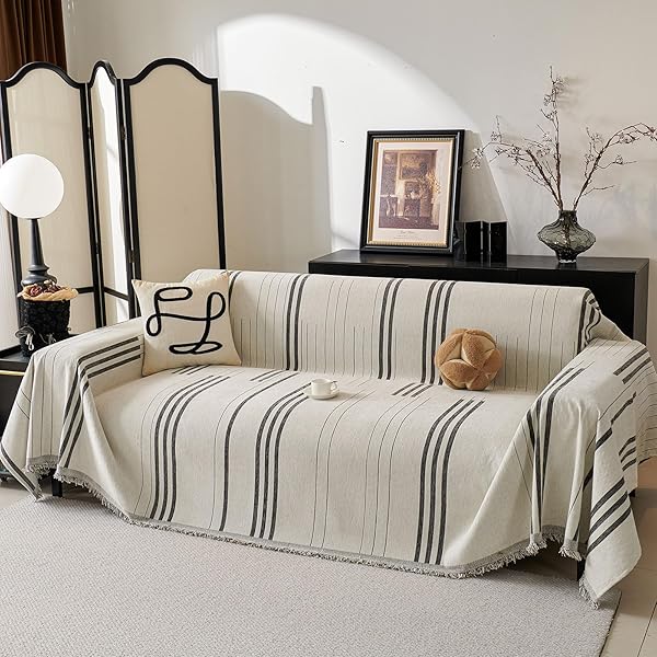 AKPGQ BOHO COUCH COVERS FOR SOFA WASHABLE SOFA...