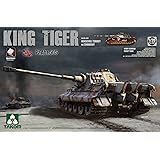 Takom 1/35 Sd.Kfz.182 King Tiger Henschel Turret w/Zimmerit and interior [Pz.Abt.505 special edition] No. 2047
