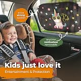 CARAMAZ Car Window Shades for Baby 48x30 cm Unicorn Pack of 2 view 2
