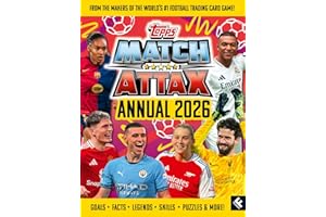 Match Attax Annual 2026: The best official illustrated football annual, brand new for 2026 and full of action – the perfect gift for footy-loving kids and teens this Christmas!