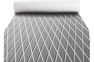 Fullfire Boat Flooring - EVA Foam Boat Decking - Marine Mat Self-Adhesive Flooring Sheet Marine Carpet for Motorboat Yacht Kayak RV