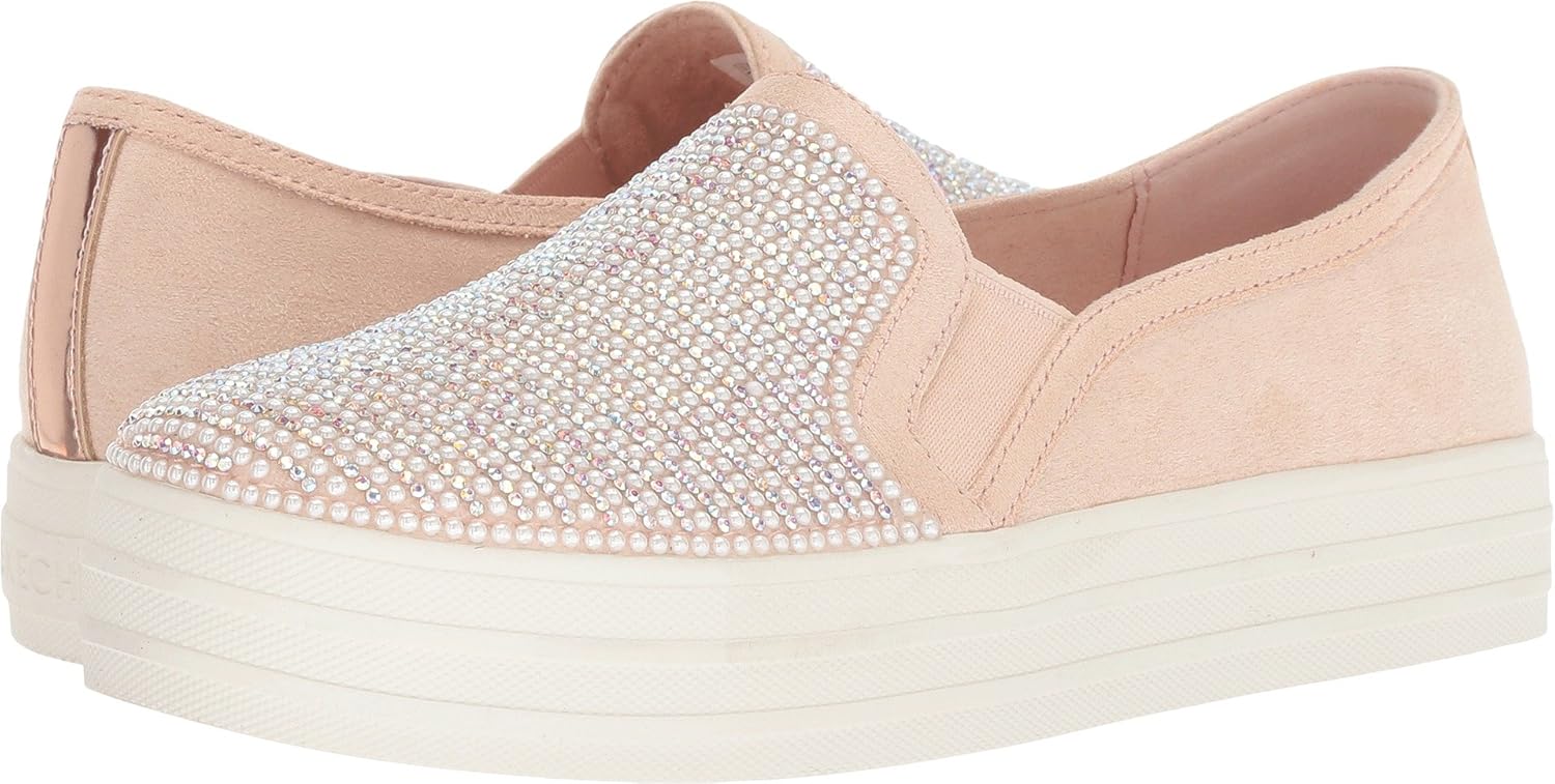 skechers platform slip on sneakers