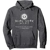 Death Note How to Use It Skull Logo Anime Pullover Hoodie