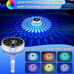 Likiyol 2025 Upgraded Pool Thermometer Floating