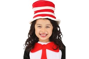 ELOPE Dr. Seuss Cat in The Hat Costume Hat for Toddlers