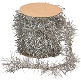Tinsel Garland - Silver