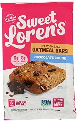 Sweet Lorens Chocolate Chunk Oatmeal Bars, 9.6 OZ