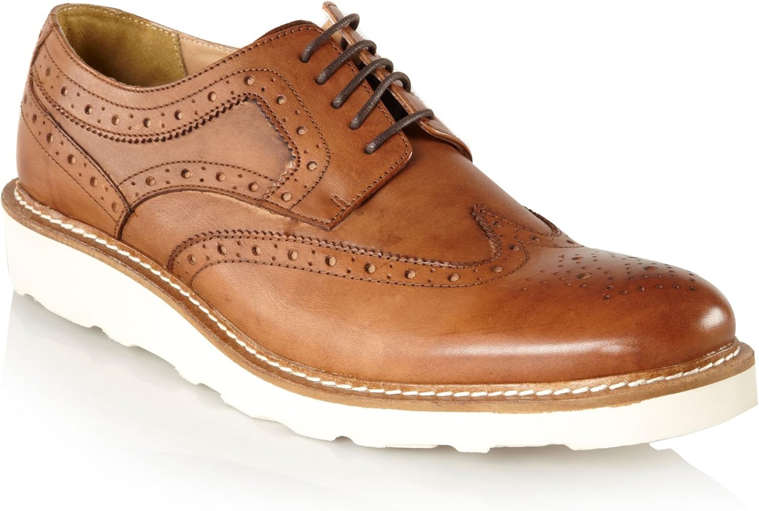 Designer tan 'cyprus' wedge sole brogues6 Amazon.co.uk Sports & Outdoors