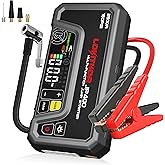 LOKITHOR JP400 Jump Starter with Air Compressor, 2500A 12V Car Battery Jumper Starter Portable (8.5L Gas/6.5L Diesel) with ConnectMax Tech, 150PSI Tire Inflator, Auto-Shutoff & Dynamic Dwell