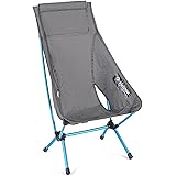 Helinox Chair Zero Ultralight Highback Backpacking Chair, Black