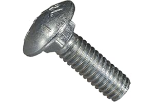 Hard-to-Find Fastener 014973453060 5/16-18 x 1 Carriage Bolts (12 Pieces)