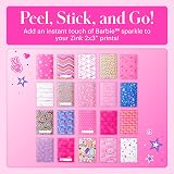 Kodak Barbie Printomatic Instant Camera Bundle with Case Album 50 Stickers Zink view 5