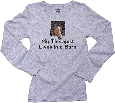 Amazon Com Hollywood Thread My Therapist Lives In A Barn Horse
