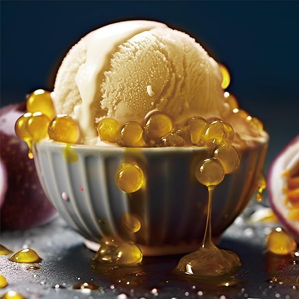 J WAY BURSTING POPPING PASSION FRUIT BOBA PEARL – PASSION FRUIT POPPING BOBA – TAPIOCA POPPING BOBA PASSION FRUIT – 2 LBS