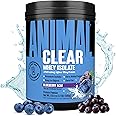 Clear Whey Isolate Protein Powder - Easy to Digest and Mix, 5g BCAA, Deliciously Juicy, Refreshing Anytime Drink for Men and Women, Blueberry Acai 500g (20 Servings)