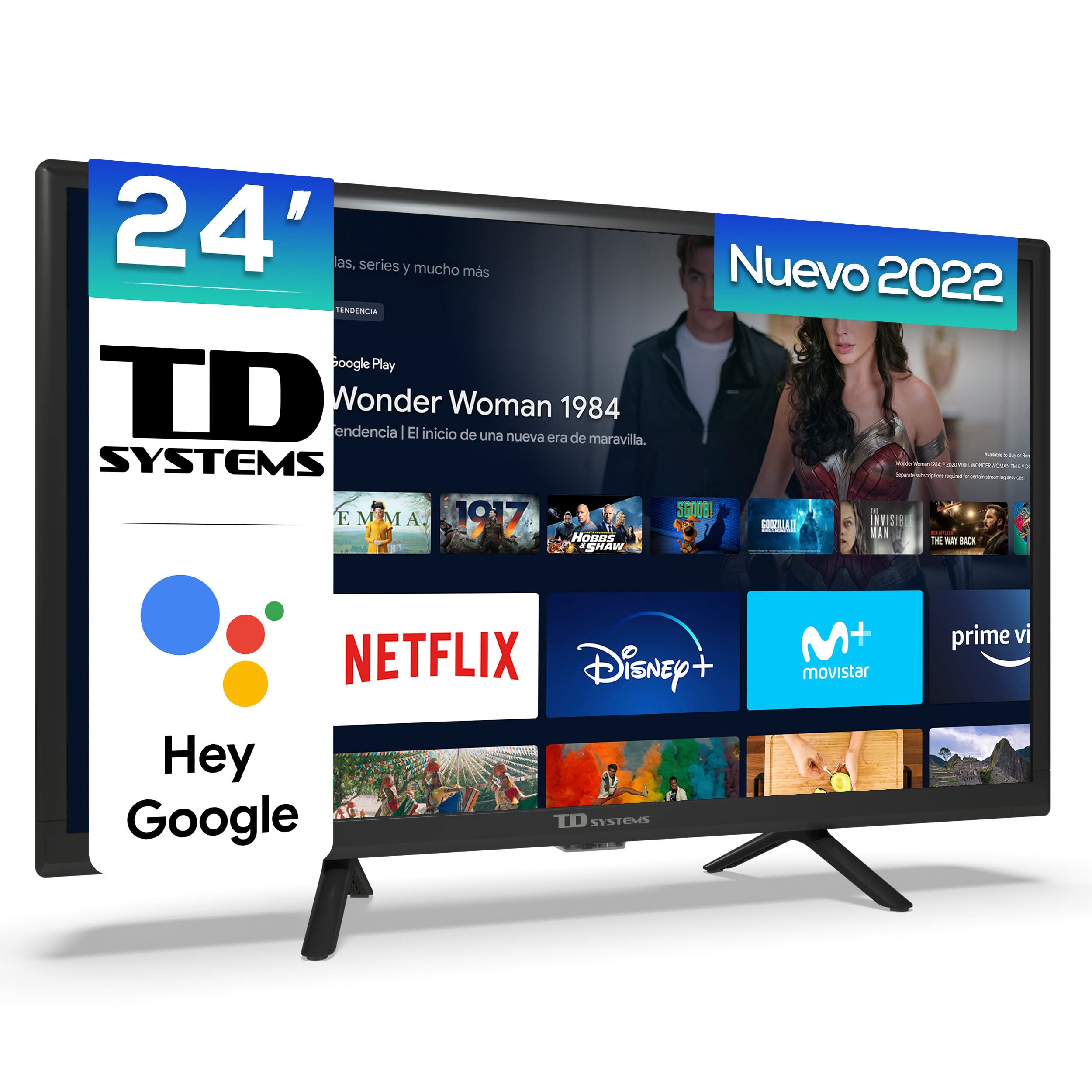 TD-Systems-Smart-TV-Hey-Google-Official-Assistant-Televisores-24-Pulgadas-Control-por-Voz-Chromecast-2X-HDMI-USB