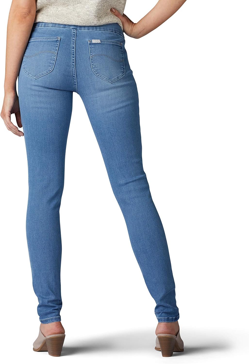 lee slim fit sculpting slim leg pull on jean