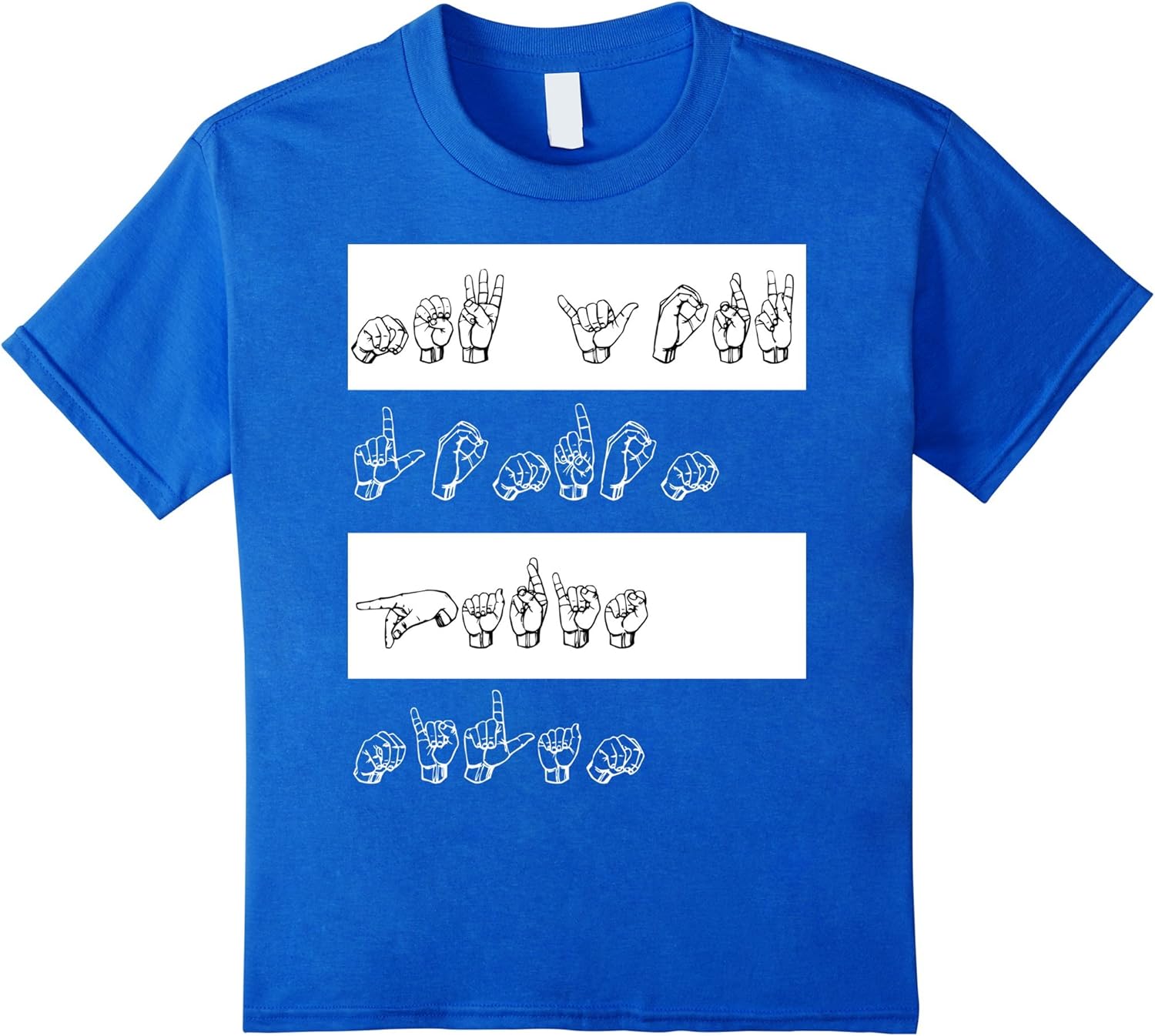 ASL American Sign Language Tshirt ( Deaf Culture) Clothing