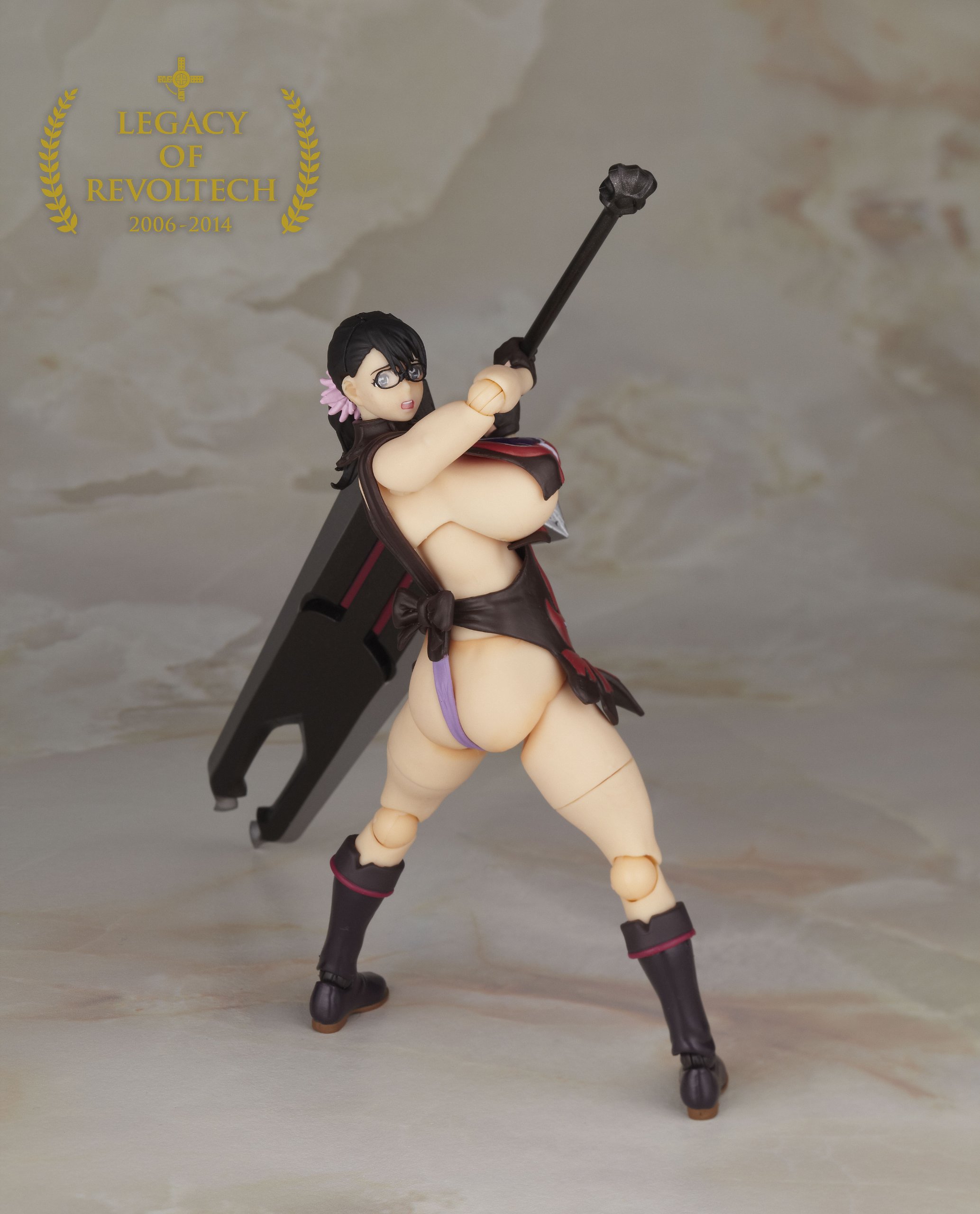 Kaiyodo Revoltech Legacy of Queens Blade Series Cattleya