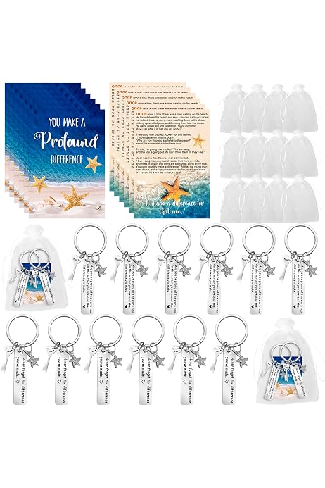 Teacher Appreciation Keychain - Stainless Steel Thank You Gift With Inspirational Quote, Silver - View #8