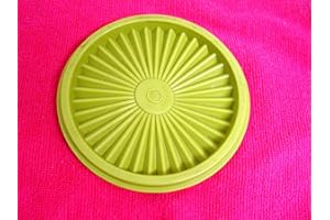 Tupperware - Green Servalier - Replacement Seal Lid - Fits 10 to 20 Ounce Bowl