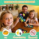 ZMLM 16 Pack Scratch Art Notebooks Party Filler For Kids 4-9 view 2