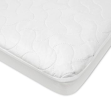 Waterproof Fitted Crib and Toddler Protective Mattress Pad Cover