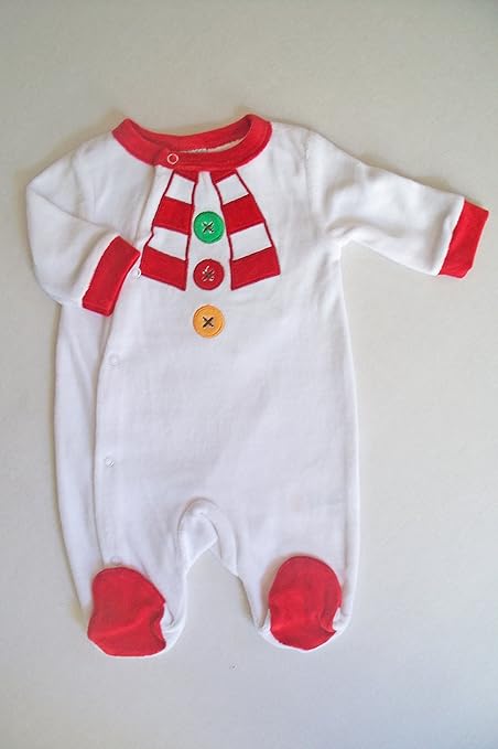 snowman baby grow
