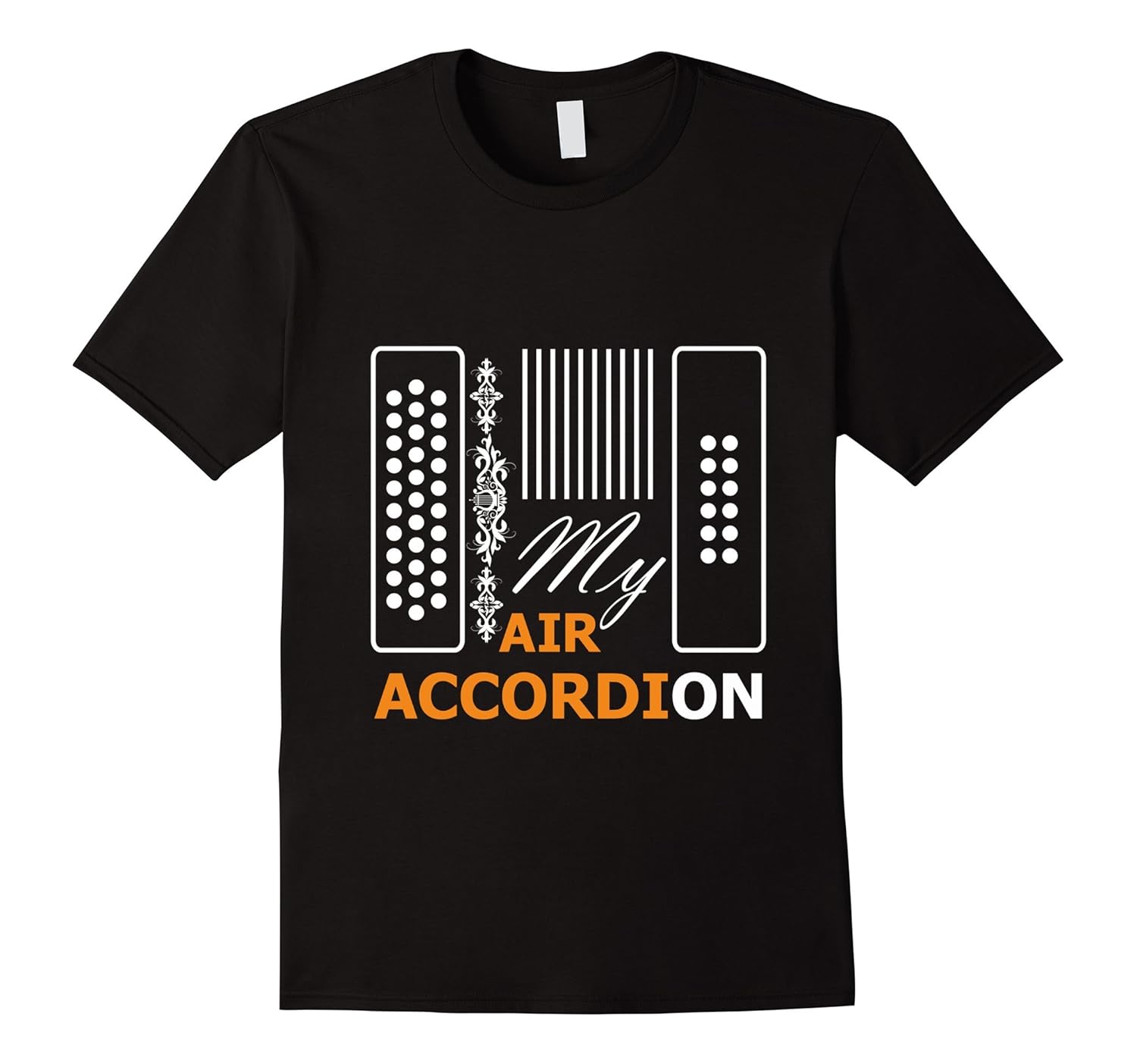 Air Accordion tShirt. Perfect Button Acordeon shirt design4LVS