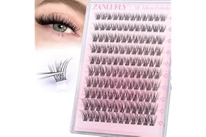 Self Adhesive Eyelashes Natural Self Adhesive Lash Clusters Pre-glued Eyelashes Clusters C Curl No Glue Lashes Wispy Cluster 