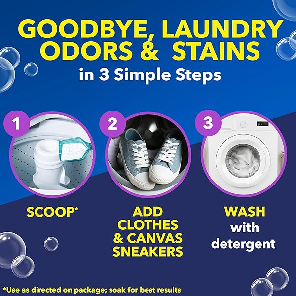 OXICLEAN ODOR BLASTERS VERSATILE ODOR AND STAIN REMOVER POWDER, 5 LB