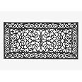 Smiry FURNSB0CX95YW11 Front Door Mat Outside Entrance Heavy Duty Natural Rubber Mat Sturdy Trap Dirt And Moisture Indoor Outdoor Door Mat Easy C