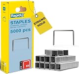 Rapid No.53 Staples 6 mm Leg 5000 pcs Grey view 1