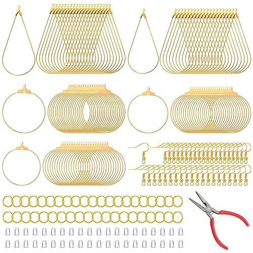 Inbagi 481 Pcs Earring Making Kit Jewelry Making Supplies Bulk