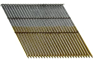 B&C Eagle A314X131HD/28 Offset Round Head 3-1/4-Inch x .131 x 28 Degree Hot Dip Galvanized Smooth Shank Wire Collated Framing Nails (500 per box)