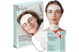 Petite Pluie Overnight Use Advanced Canadian Forehead Smoothing Patches - Premium Hydrogel Non-Sticky Hydration Collagen Face