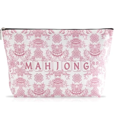 Accessoire Jeu Mahjong Sac De Rangement Pour Tuiles De Mahjong : Pochette De Accessoire Mahjong Pratique Violet