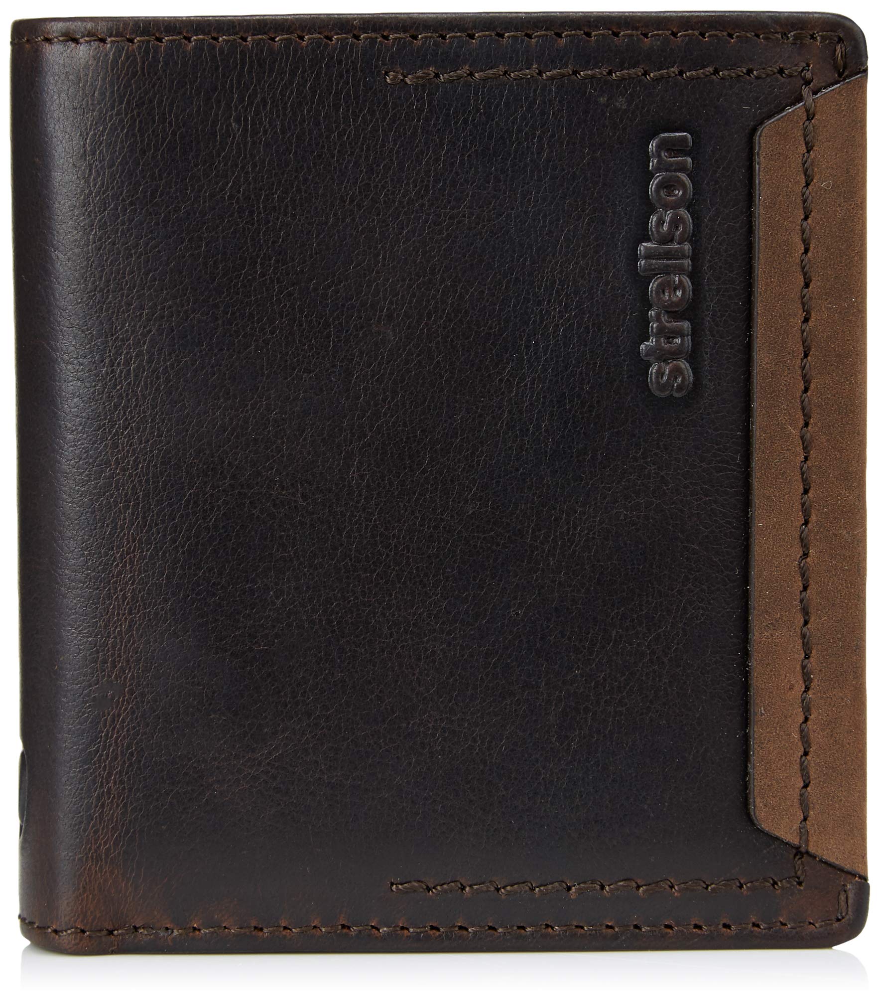 Strellson - Camden Hendrix Billfold Q7 Dark Brown, Brown, One Size